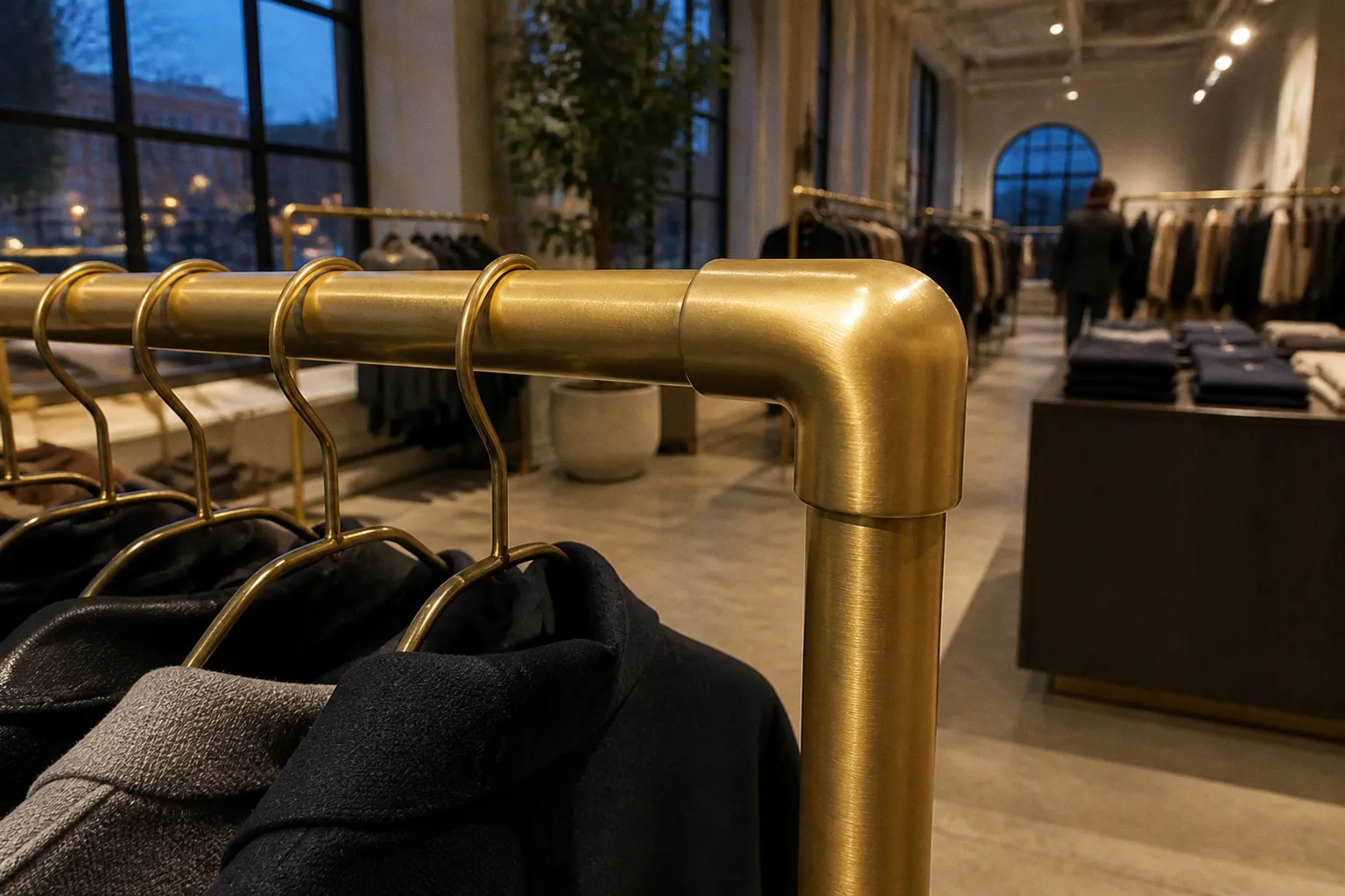 Brushed brass display racks: planning and sourcing checklist
