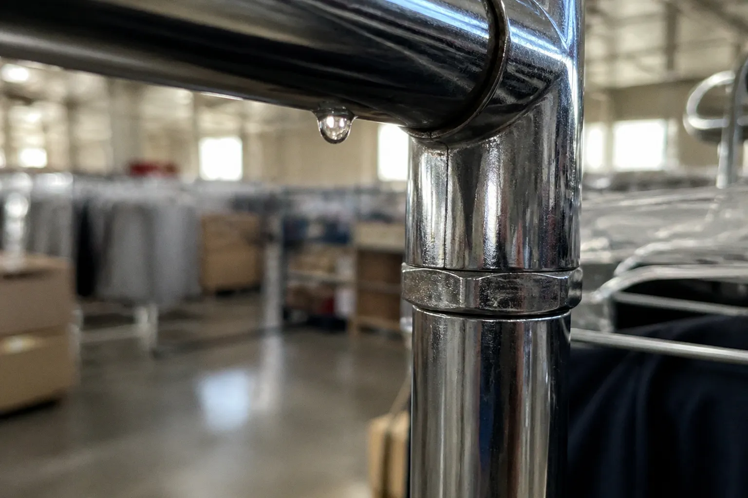 Chrome racks in humid stores: rust prevention guide