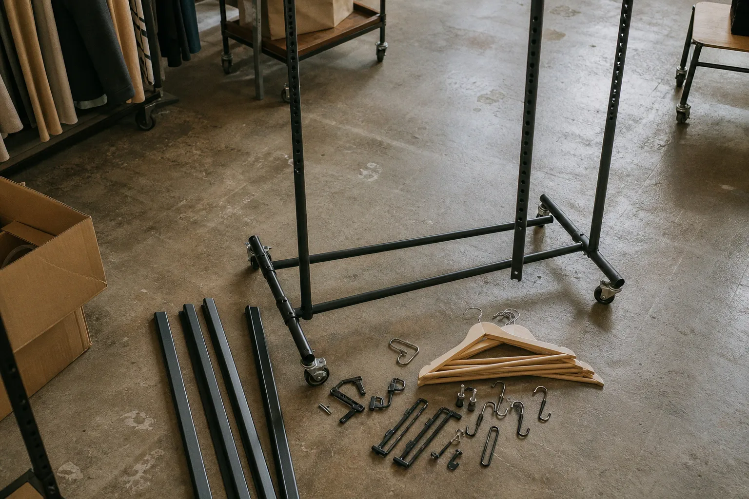 Garment storage setups: which system suits your space