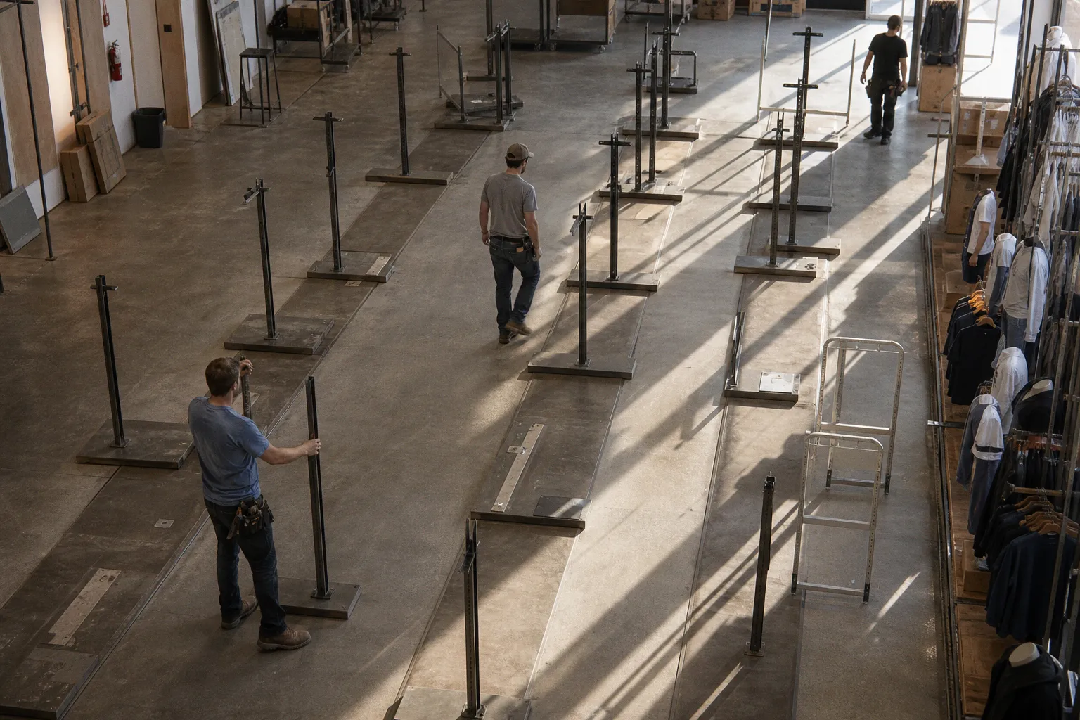 Retail store layouts: which floor plan fits your racks