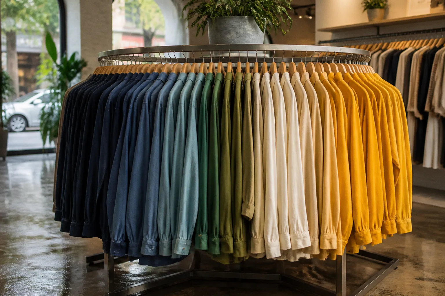 Round rack color blocking: when does it actually work?