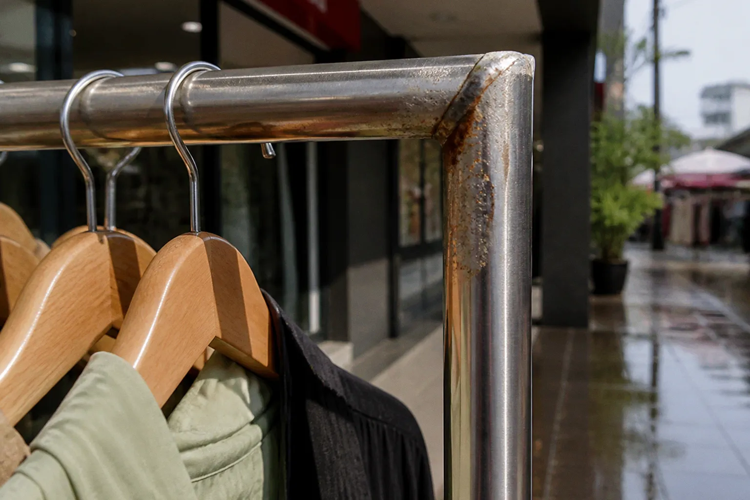 Stainless steel racks: is grade 201 enough for retail?